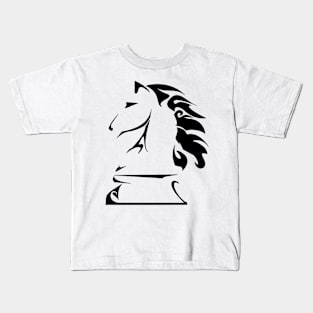 Knight chess piece Kids T-Shirt